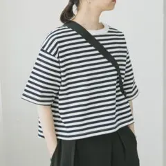 URBAN RESEARCH クロップド丈カットソー