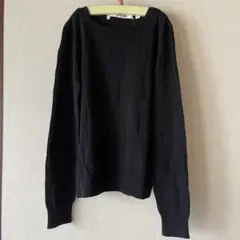 【美品】uniqlo CARINE ROITFELD コラボ　ダメージニット