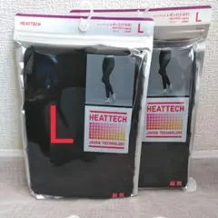 ユニクロ　ヒートテックレギンス　　 黒　Lサイズ　２枚 　k3u