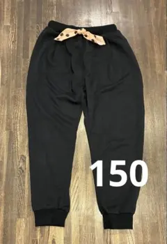 値下げしました！NEEDLE WORKS スエットパンツ 黒 150