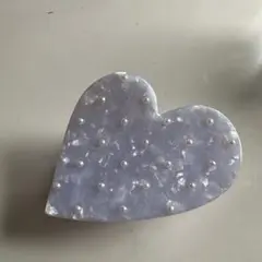 SNIDEL HOME/ヘアクリップ/ハート/ラベンダー