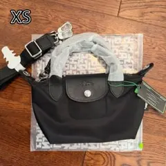 未使用新品 LONGCHAMP ルプリアージュハンドバッグXSサイズ黒 - メルカリ