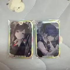 プロセカ スクエア缶バッジ 東雲絵名 朝比奈まふゆ 2点セット