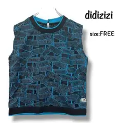 美品 didizizi ディディジジ シースルー ベスト ノースリーブ レース.