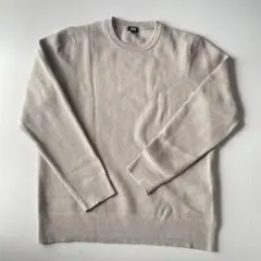 ユニクロ　ウォッシャブルミラノリブクルーネックセーター