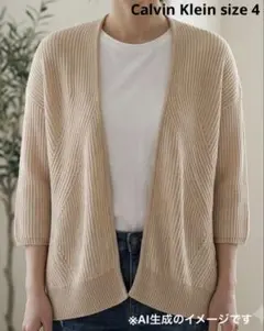Calvin Klein 五分袖 カーディガン size4のサムネイル