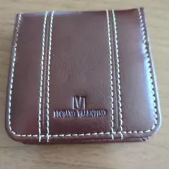 LUCIANO VALENTINO ブラウンコインケース