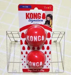 KONG Signature サインボール Mサイズ 犬用おもちゃのサムネイル