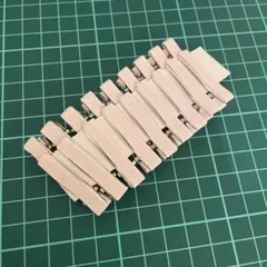 やっとこピン　淡いピンク ヘアクリップ 18個セット 約35mm