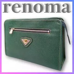 レノマ renoma セカンドバッグ クラッチバッグ 緑 レディース メンズのサムネイル