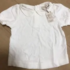 【新品タグ付き】プティマイン　襟付きTシャツ　90　90