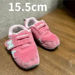 New Balance 15.5cm ピンク スニーカー