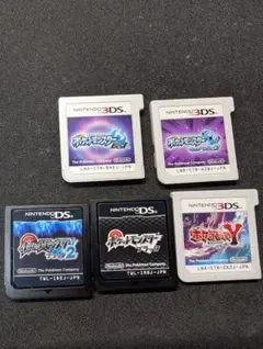 ポケットモンスター 3DSソフト 5本セット