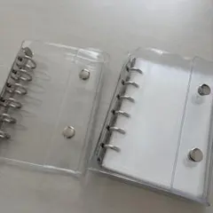 シール帳 クリアプラスチック 6リングリフィル