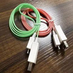 2本セット iPhone 発光Lightningケーブル