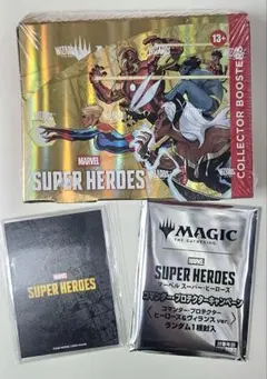 英語 MTG マーベル スーパーヒーローズ コレクターブースター 統率者