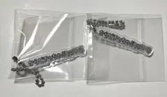 カラフルピーチ どぬく 展示会 テロップキーホルダー