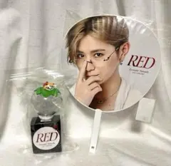 RYOSUKE YAMADA 山田涼介 RED ペンライト&うちわセット