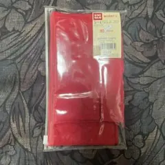 UNIQLO 赤 サポートタイツ 80デニール