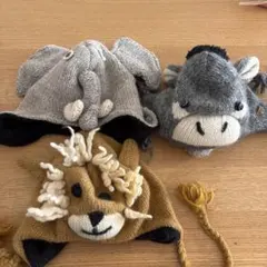 ニット帽2個セット　おまけ付き