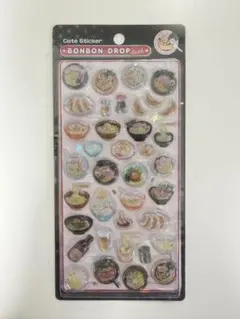 【未開封】和柄　ラーメンボンボンドロップシール　正規品クーリア
