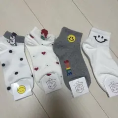 韓国靴下　4足セット