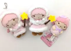 リトルツインスターズ☆ キキララララ 3個セット当たりくじマスコット ぬいぐるみ