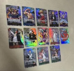 ワンピースカード　スーパーパラレル　コミパラ　12枚セットのサムネイル