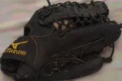 MIZUNO 軟式野球グローブ ブラックのサムネイル