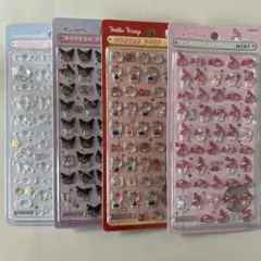 正規品 新品未使用 サンリオ ボンボンドロップシールミニ 4種セット