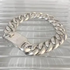 シルバー メキシコ ビンテージ 喜平チェーン ブレスレット 28g - メルカリ
