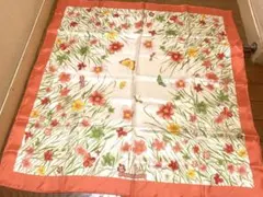 JIM Thompson ジムトンプソン　大判シルクスカーフ　花柄