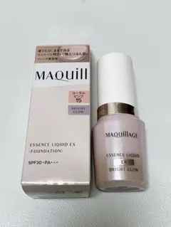 未使用マキアージュ エッセンスリキッドEX ブライトグロウ◇コーラルピンク15