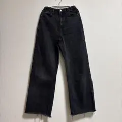 H&M ワイドレッグ ワイドパンツ デニムパンツ 150 160