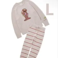 ジェラートピケ　エルモ ルームウェア メンズL ジェラピケ