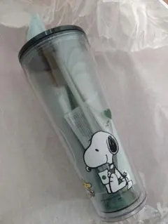 スターバックス　PEANUTS コールドカップタンブラーブルー スヌーピー