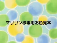 「マリリン様専用お色見本」