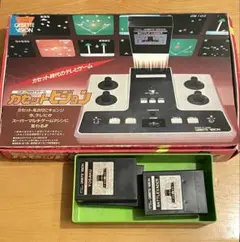 レア物！ エポック社 カセットビジョン 本体 箱 カセット付き ジャンク