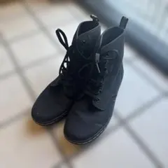 Dr. Martens キャンバス ハイカット スニーカー ブラックのサムネイル