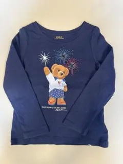 【美品】Polo Ralph Lauren ポロベア 長袖カットソー 110