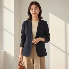 Y9848*マッキントッシュフィロソフィー☆テーラードジャケット☆グレー☆36