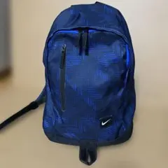 Nike 紺×青 リュック 中に仕切り付き