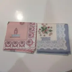 新品♥WEDGWOOD ハンカチ 2枚セット
