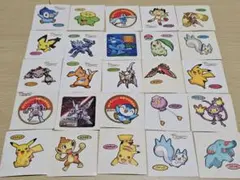 【ハッピーメルカリ市】ポケットモンスター　ポケモンパン　シール　【25枚】