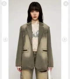 デニムジャケットセットアップ