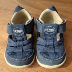 IFME ネイビー　キッズサンダル　14cm
