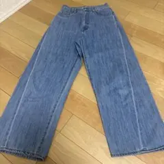 KBF デニムパンツ ワイドパンツ《美品》のサムネイル