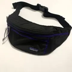 patagonia ヒップボルト patagonia ポーチ 黒×紫 mars