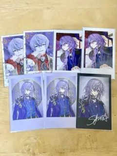 星導ショウ チェキ風カード 7枚セット