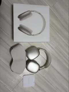 本体交換品】【アップルケア+加入】AirPodsMax スターライトほぼ未使用